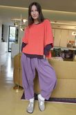 Cooper Needlecord Quirky Cocoon Pant Dewberry